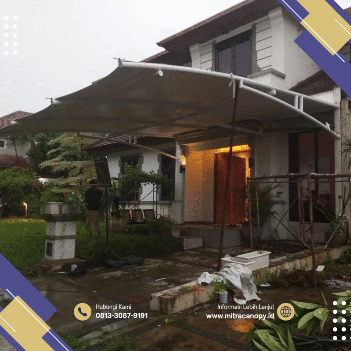 Tenda Membrane Carport