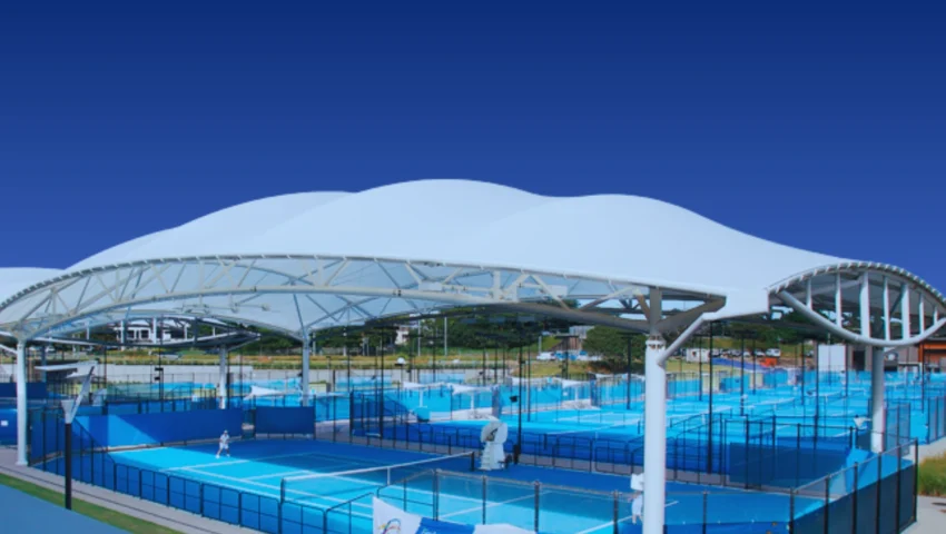 tenda membrane lapangan olahraga